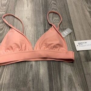 Pink Triangle Bikini Top